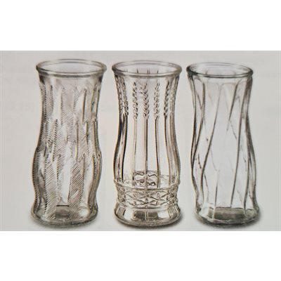 Vase utility 8½" (un. cs.12)