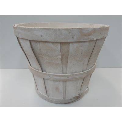 Panier à pomme 8" Blanc