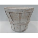 Panier à pomme 8" Blanc