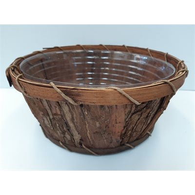 Panier écorce 10"