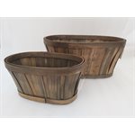 Mocca planter 10x4"