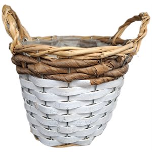 Panier osier rond 5"